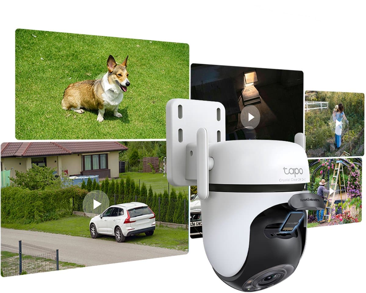 Tapo Tapo C520WS Beveiligingscamera buiten - 2.5K QHD - 360° thumbnail 5