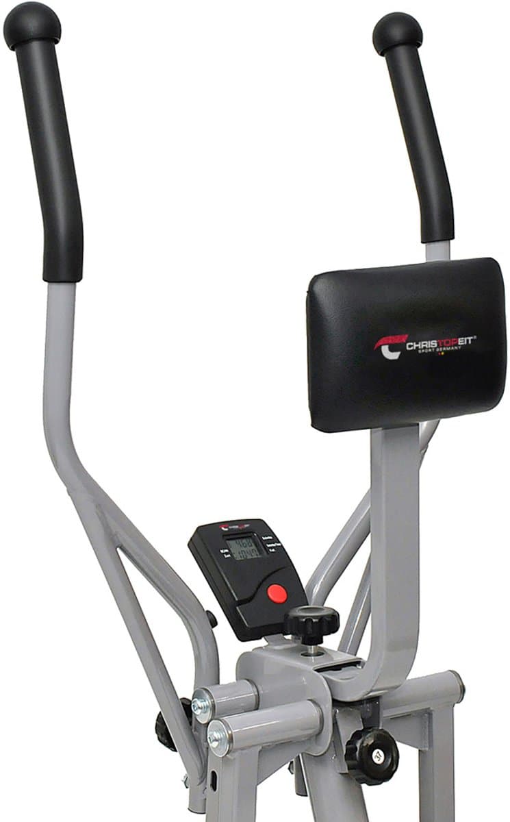 Christopeit Crosstrainer Walker opvouwbaar voor thuisgebruik + beschermmat - LCD - 100 kg thumbnail 4