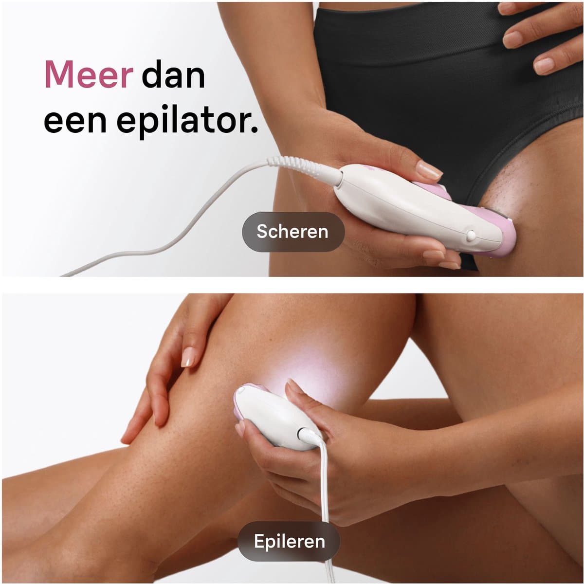 Braun Silk·épil 3 - Snoergebonden Epilator - 3-031 - Langdurig Gladde Huid - Inclusief Scheerkop en Trimkam - Roze thumbnail 8