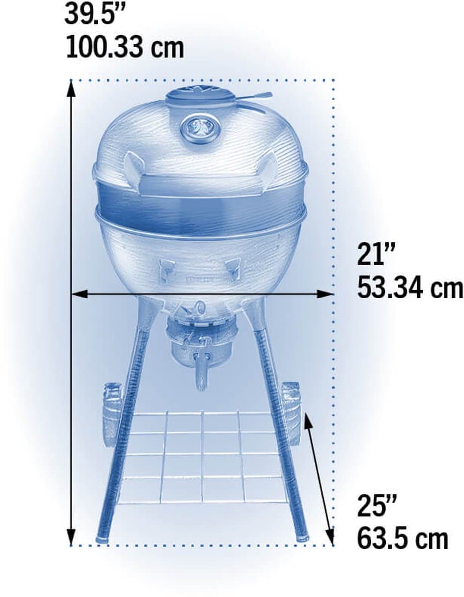 Napoleon PRO18 Kettle houtskool bbq - Ø47cm thumbnail 4