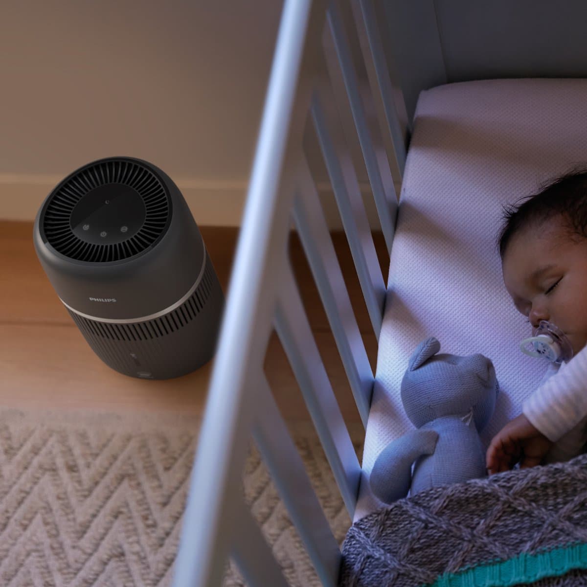 Philips Luchtbevochtiger 4000 serie - 300 ml/u, 3 ventilatorsnelheden, Air+ app, tot 44m2, 21 uur continu gebruik - HU4210/03 thumbnail 6