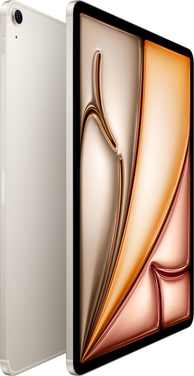 Apple iPad Air 5G (2026) - 13 inch - Wi-Fi + Cellular - 256 GB - Starlight thumbnail 6