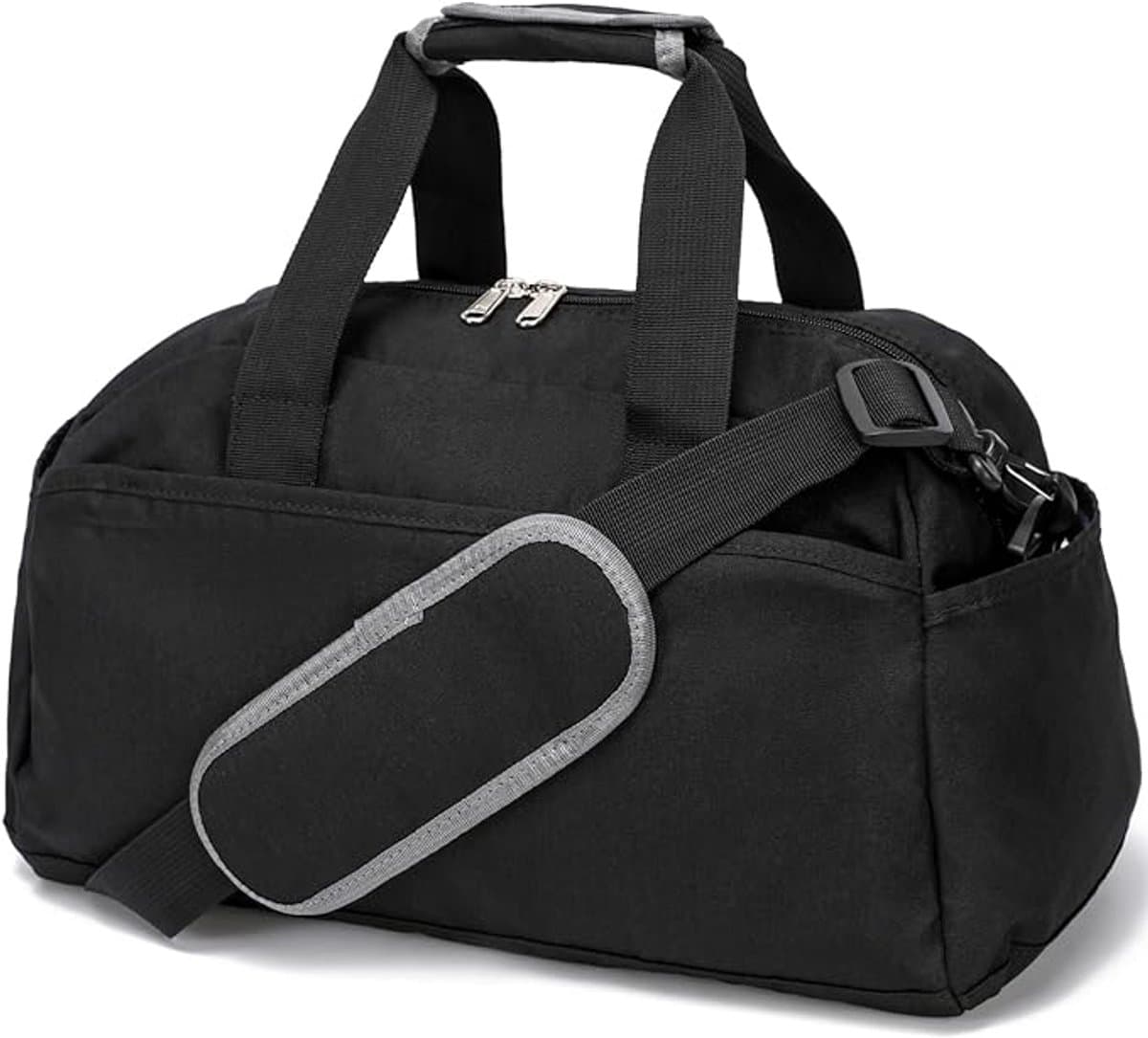 Kleine sporttas voor heren en dames, mini-reistas voor reizen en sport, lichtgewicht handbagagetas, 35,5 cm