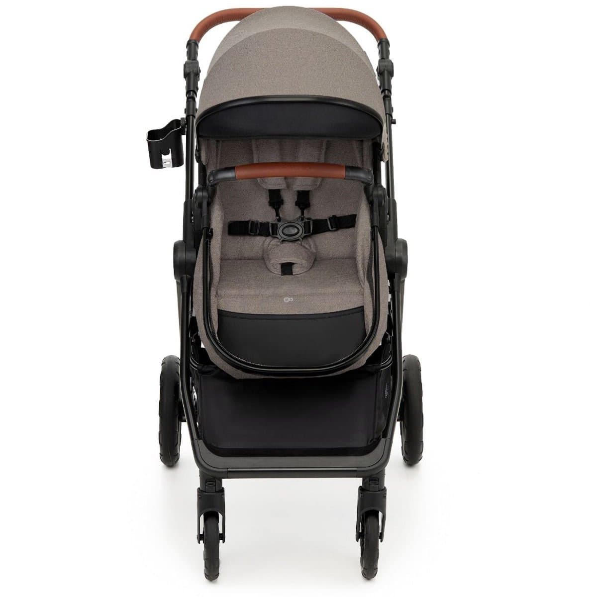 Kinderkraft ESME PRO 3-in-1 Kinderwagen – Beigekleurige multifunctionele combi met reiswieg, wandelwagen en autostoel - Beige thumbnail 6