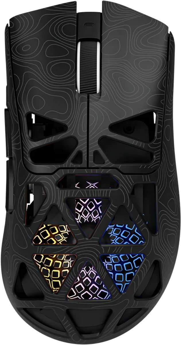 Furycube G11 - Tri-Mode Gaming Muis - Draadloos - Bedraad - Bluetooth - PAW3311 Sensor - 12.000 DPI - 1000Hz - Zwart