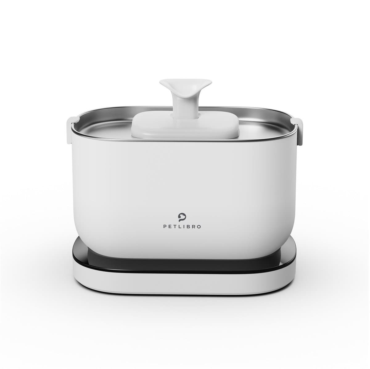 Petlibro Dockstream - Automatische Drinkfontein - 2,5L - Wit - Draadloos - Incl. filtersysteem thumbnail 3