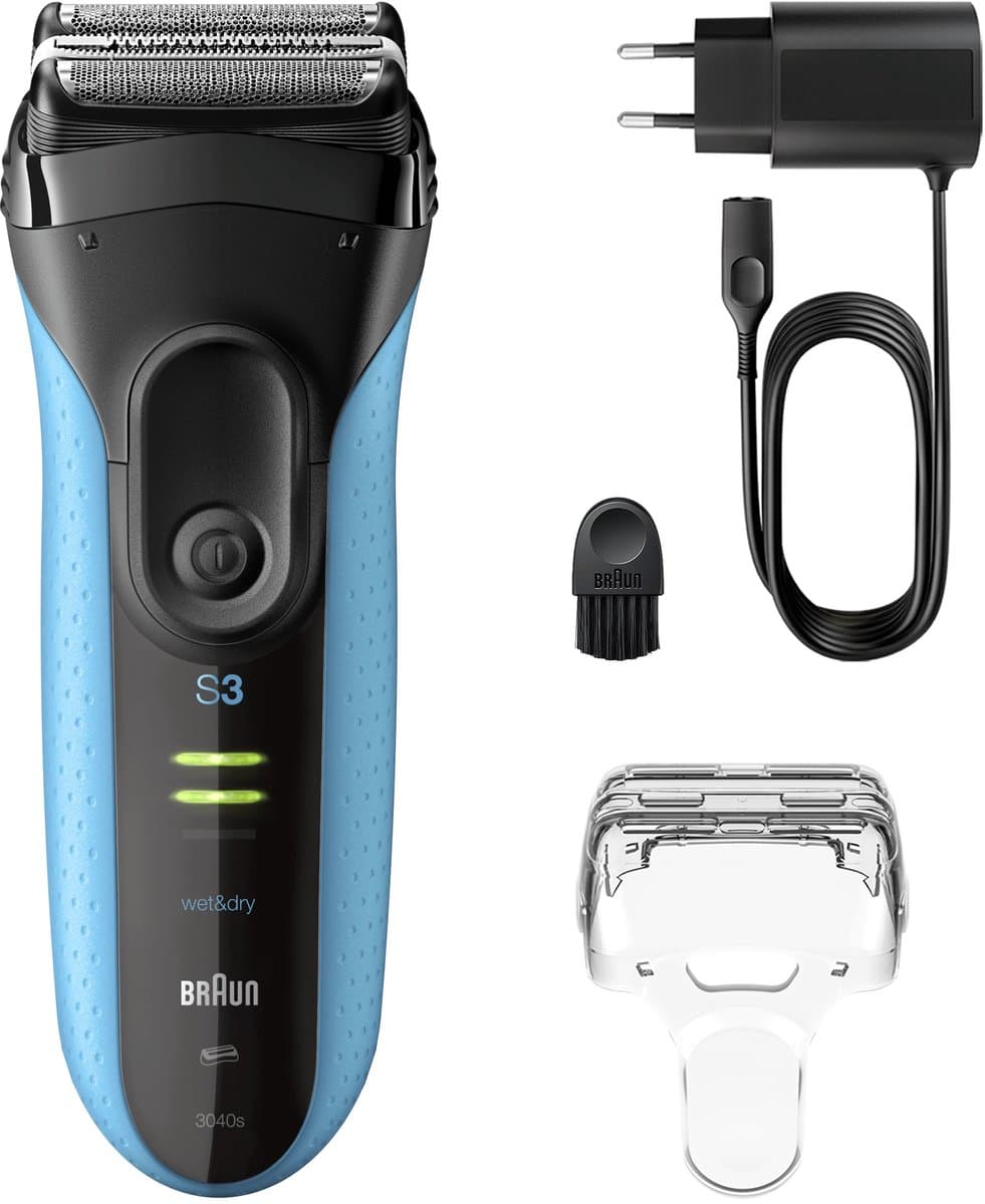 Braun Series 3+ 3040S - Elektrisch Scheerapparaat voor mannen - Precisietrimmer - Nat & Droog thumbnail 2