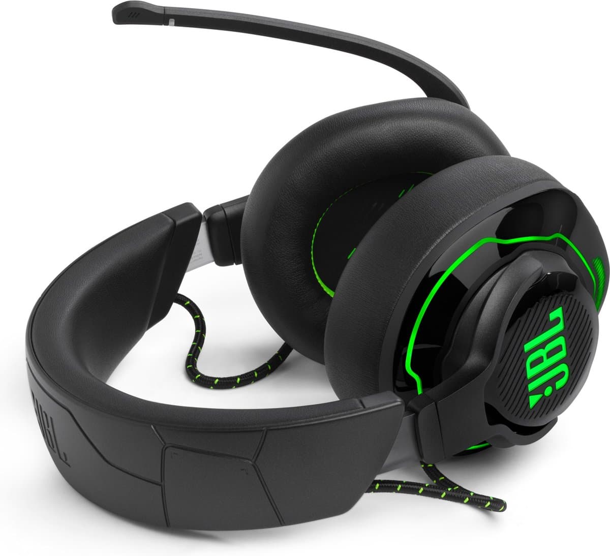 JBL Quantum 910X - Draadloze Headset met Lage Latency - 2.4 GHz & Bluetooth - Active Noise Cancelling - 3D Headtracking Audio - 37 uur batterij - Xbox & Multi-Platform - Zwart thumbnail 3