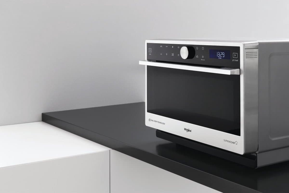 Whirlpool Supreme Chef MWSC 9133 SX - Combimagnetron - 33 liter - 1000 watt - Zilver thumbnail 6