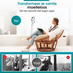 Productfoto van TibaGoods Robot Ruitenreiniger met afstandsbediening en spray