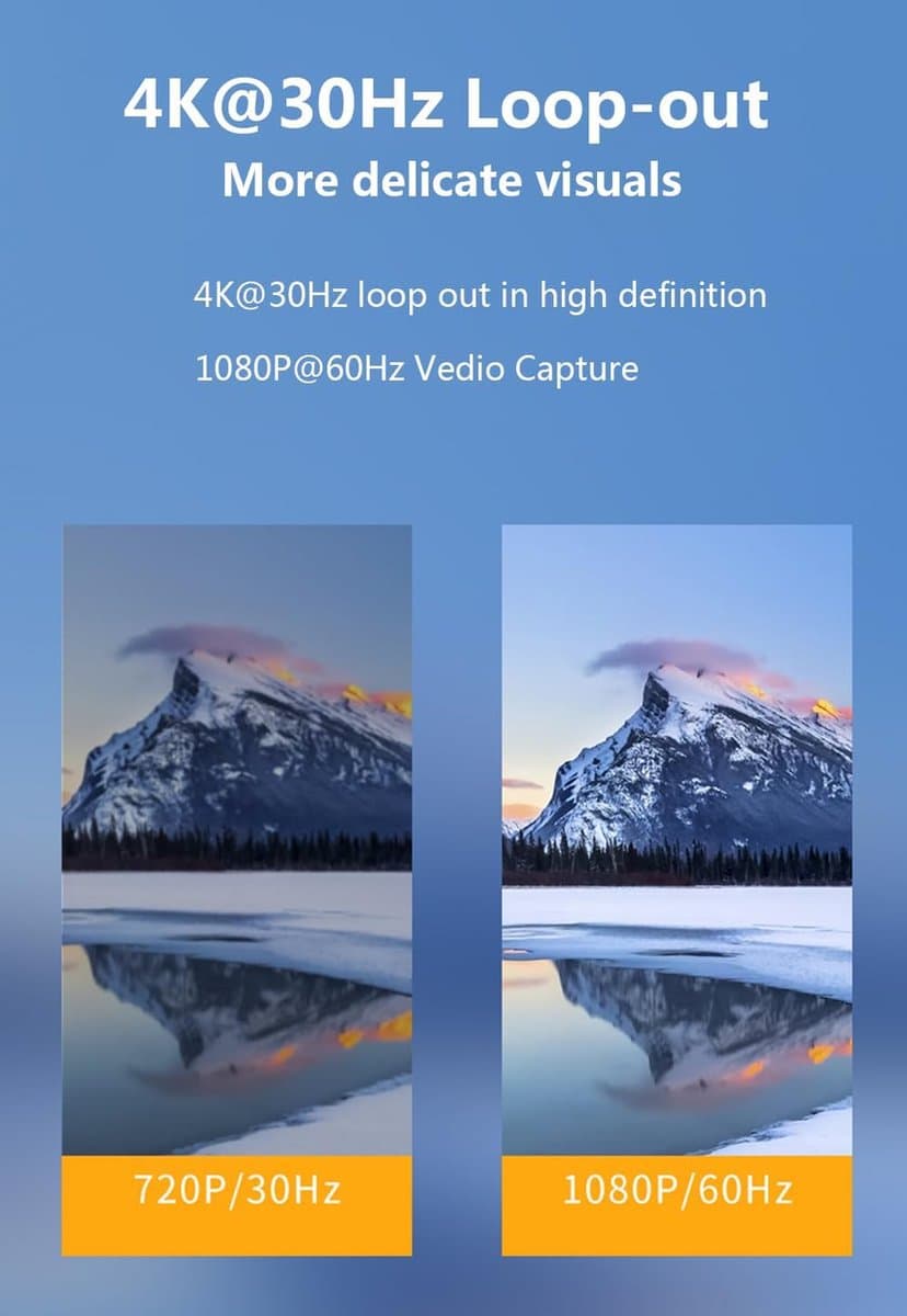 Lexium Capture card 4K - Game Capture Card - Video Grabber - Video Capture Card 4K thumbnail 4