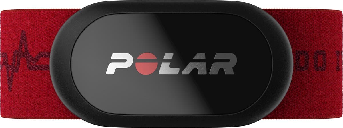 POLAR H10 Hartslagsensor - BLE ANT+ - Pro Borstband Red Beat M-XXL thumbnail 2