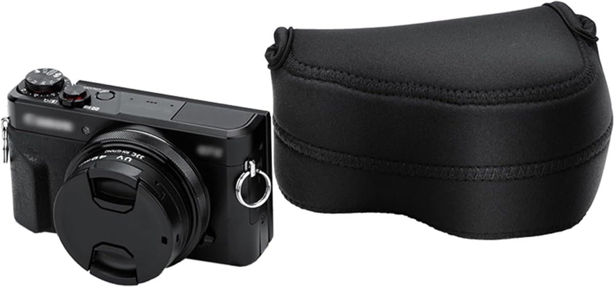 SnelShoppen - Ultralichte Camera Pouch Bag voor Mirrorless Camera's met Lens tot 4.7 x 2.9 x 3.4 inch, Ideaal voor Sony, Canon, Panasonic, Compact en thumbnail 7