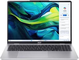Productfoto van Acer Aspire AL16-53P-503B - Laptop - 16 inch - Core Ultra 5 - 16GB - 512GB SSD - Zilver