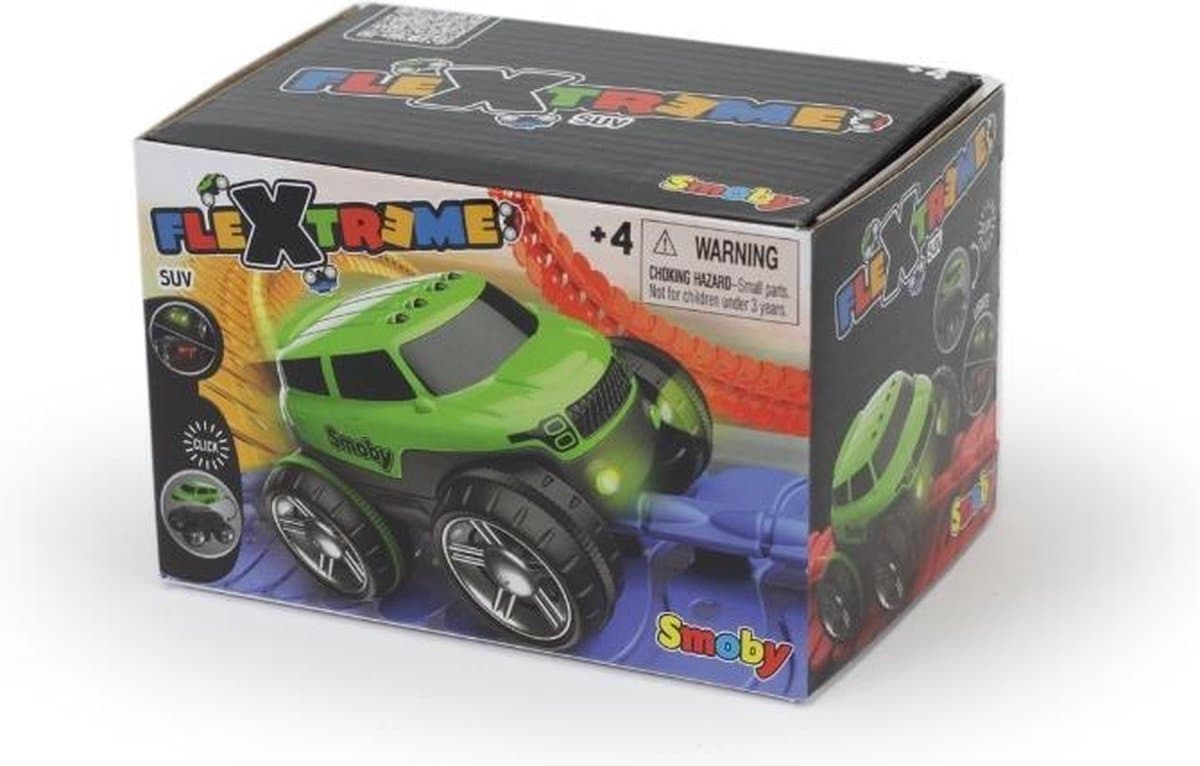 Smoby FleXtreme SUV racewagen met lichteffecten en uitwisselbare carrosserie - afbeelding 1