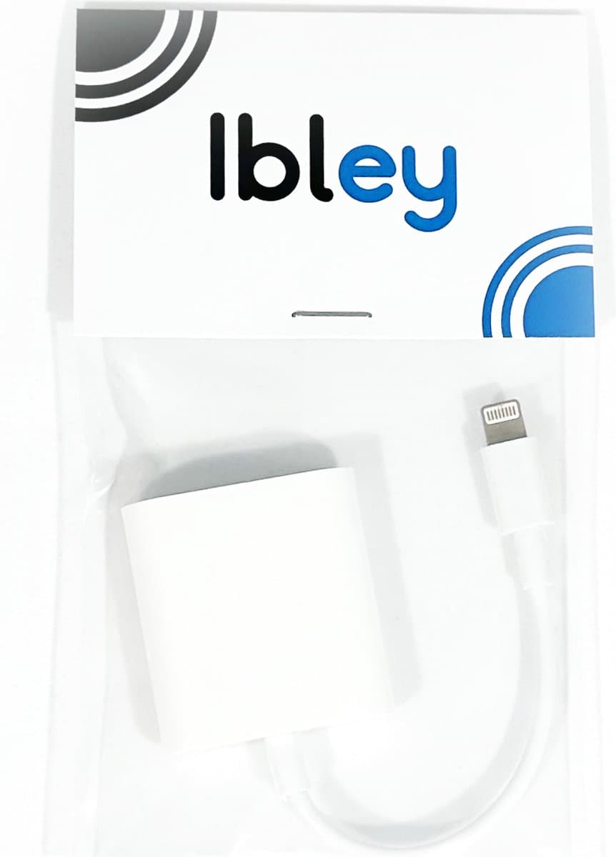 Ibley Pro 2-in-1 Lightning SD/microSD kaartlezer – iPhone & iPad – Plug & Play – Wit thumbnail 8