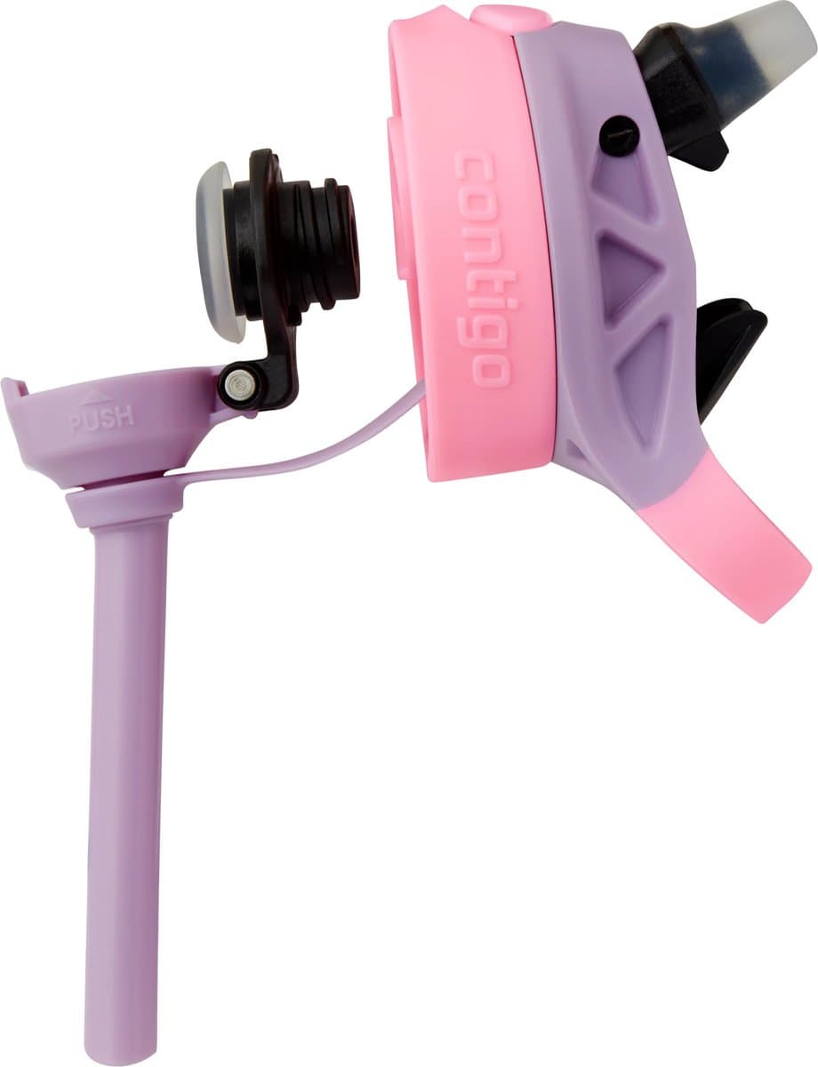 Contigo Easy Clean Autospout thermosfles met rietje voor kinderen, BPA-vrije roestvrij stalen waterfles, 100% lekvrij, makkelijk te reinigen, ideaal voor dagverblijf, school en sport, 380 ml | Flying Unicorn thumbnail 5