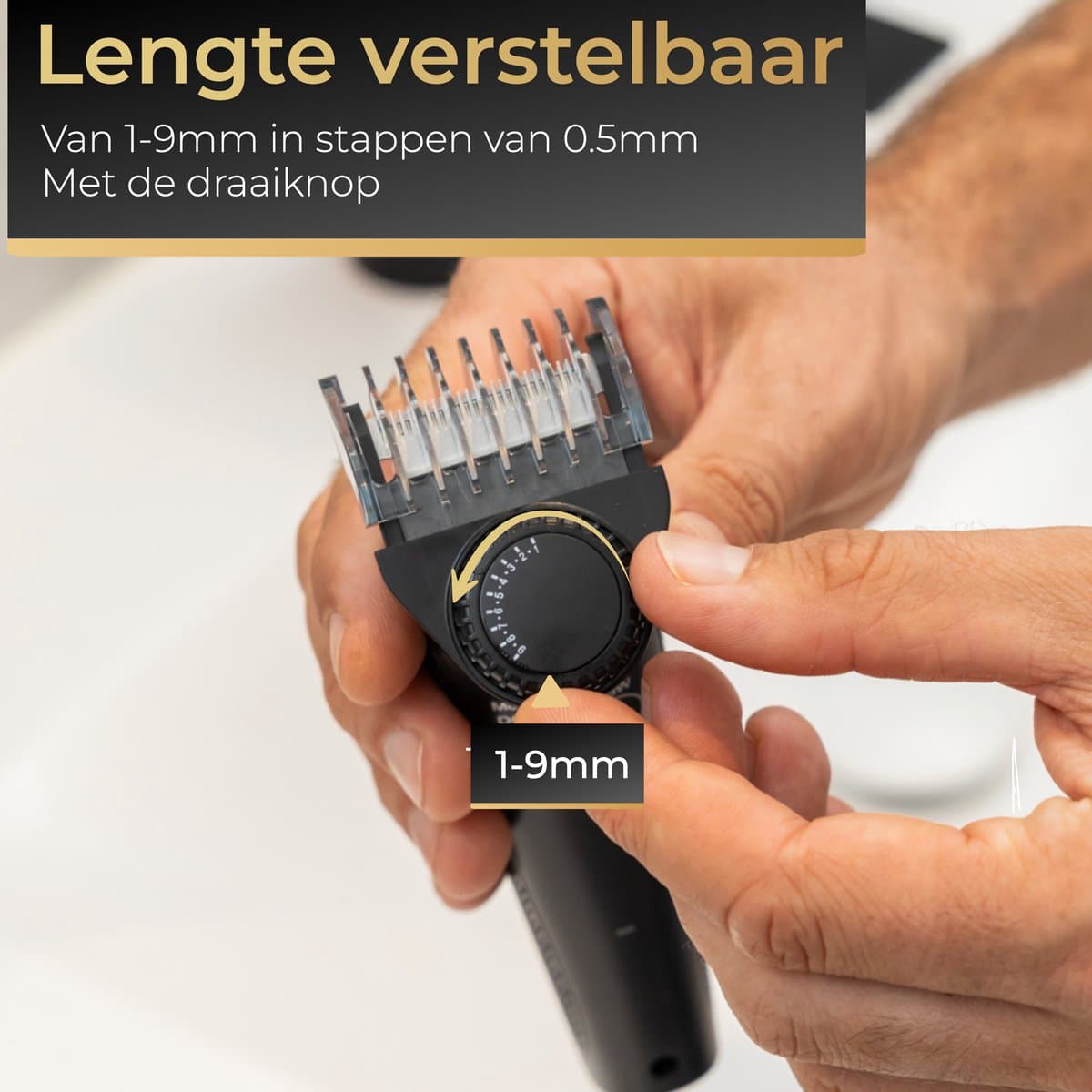 Wellshave 5 in 1 Baardtrimmer Mannen Pro - Trimmer Baard en Lichaam - Vaderdag Cadeau thumbnail 6