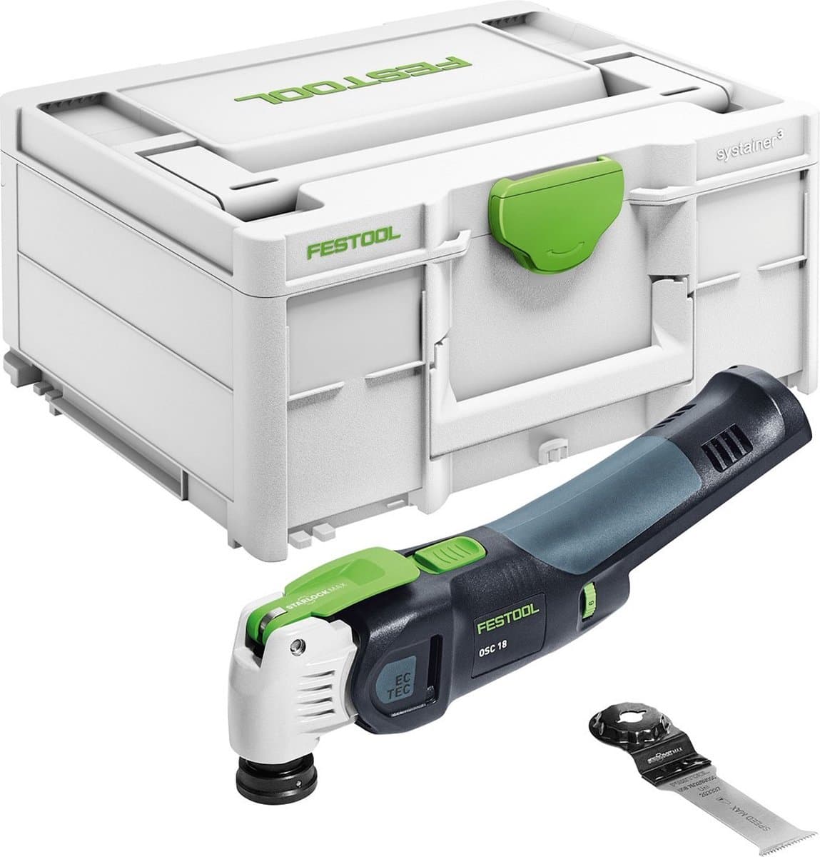 Festool OSC 18 E-Basic Accu-oscillerende VECTURO Multitool - 576591