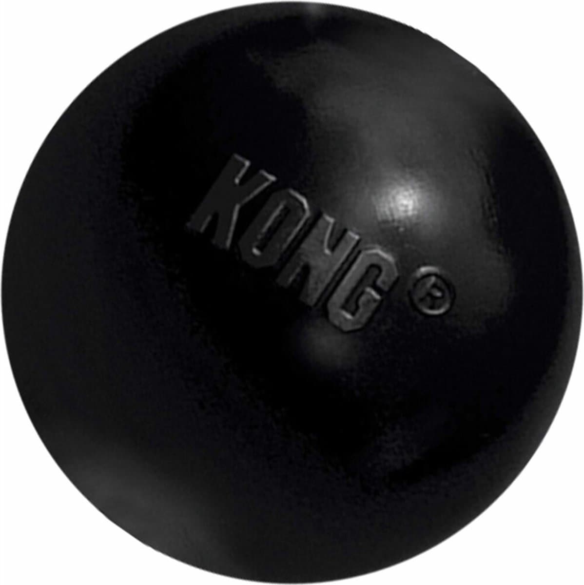 Kong Extreme Bal - Honden Speelgoed - Zwart - M/L - Ø 7.5 cm thumbnail 3