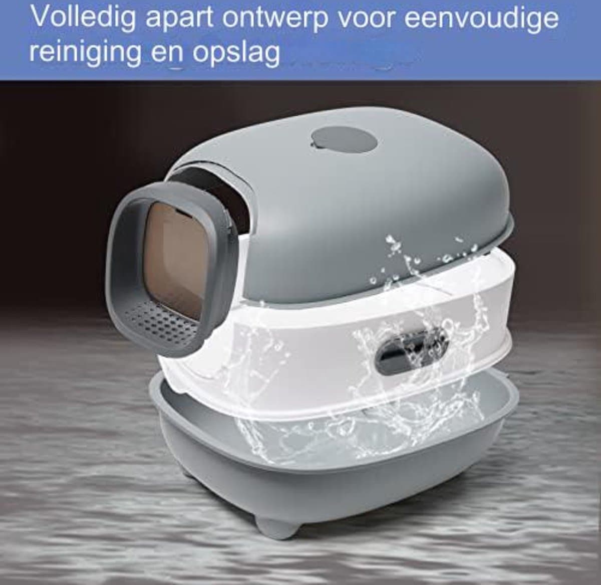 Velox Automatische Kattenbak - Zelfreiniginde Kattenbak thumbnail 5