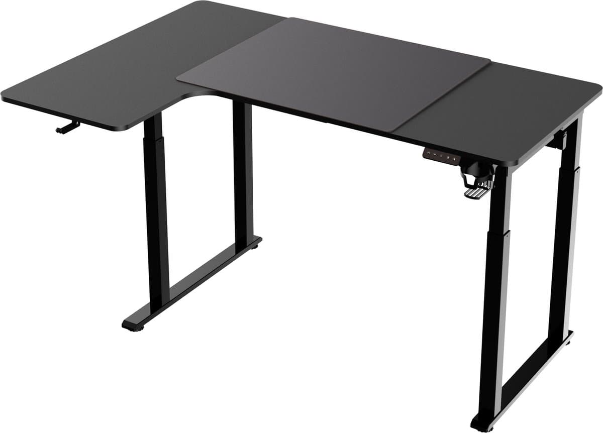 Bureau Bureau elektrisch hoekbureau - L-vorm, hoogteverstelling 75-119cm thumbnail 3