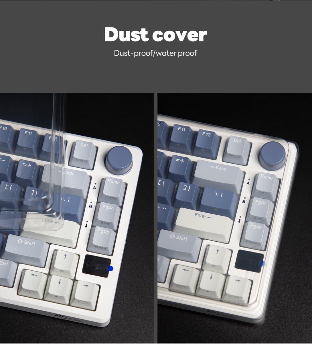 Royal Kludge RKM75 - Compact gamingtoetsenbord met display thumbnail 4