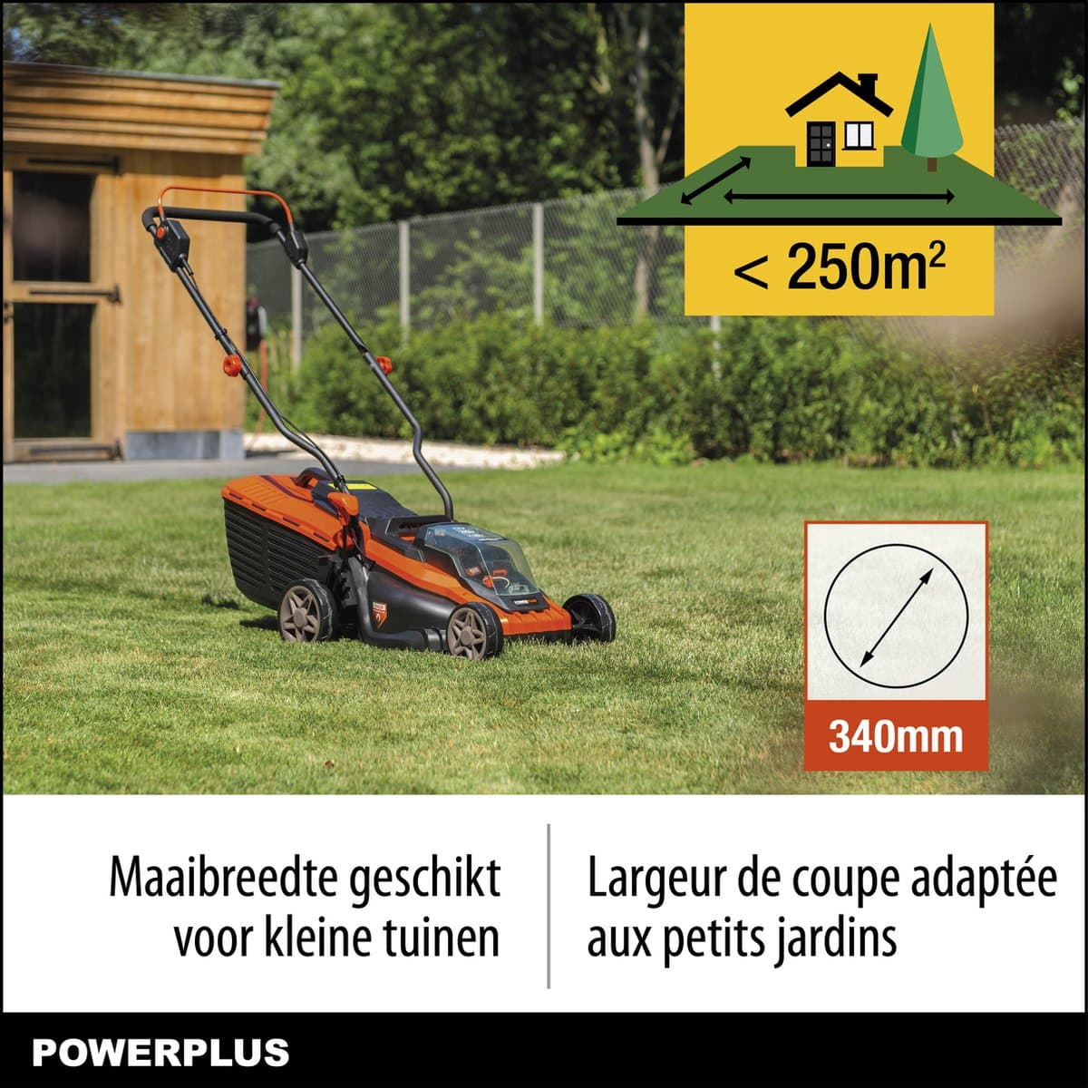 Powerplus 20V Accu Grasmaaier thumbnail 5