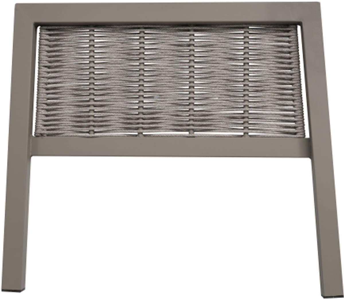 Tuinset 8 Personen met Hoekbank en Eettafel - Loungeset Tuin met Bank, Glazen Tafelblad en Gevlochten Touwdetails - Weerbestendige Tuinmeubelen - Khaki thumbnail 5