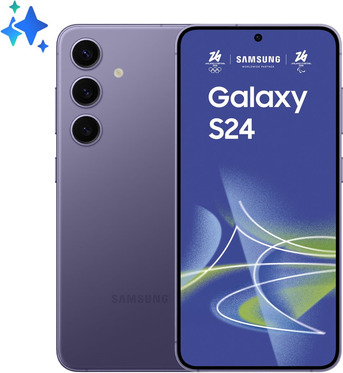 Samsung Galaxy S24 5G - 256GB - Cobalt Violet thumbnail 3