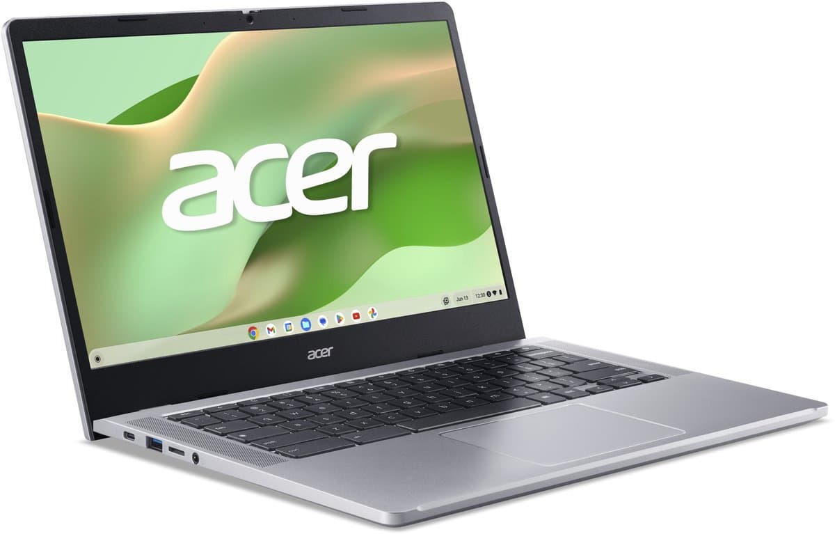Acer Chromebook 314 CB314-4H-C16G - 14 inch - 4GB - 128GB - Zilver thumbnail 4