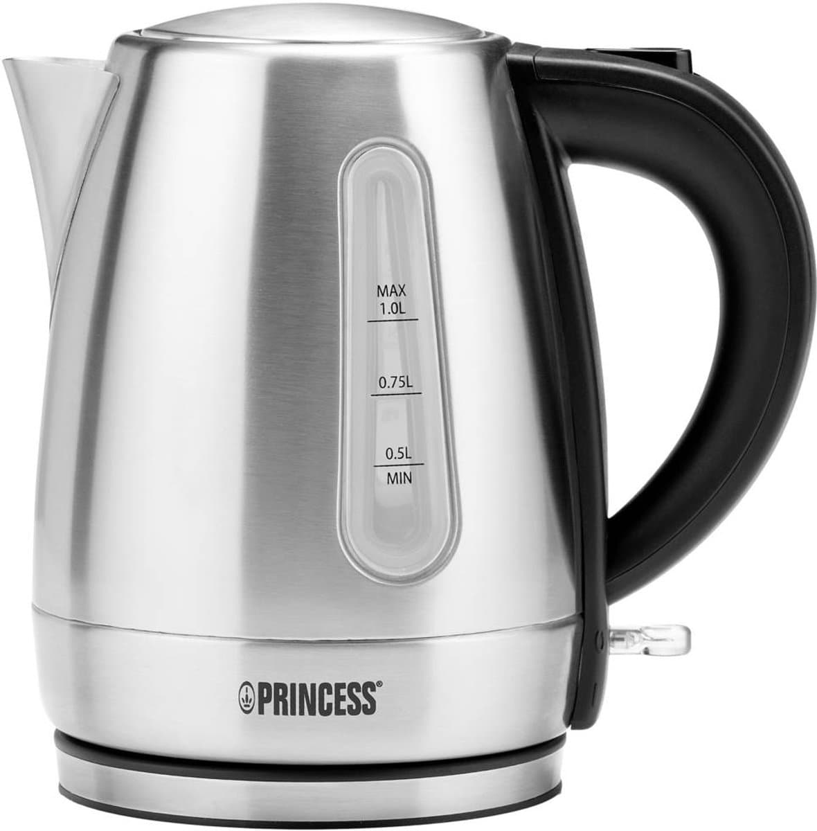 Princess Waterkoker 236023 – 1 Liter – 360° draaibaar - 2200W – Waterniveau indicator - Kalkfilter - RVS thumbnail 6