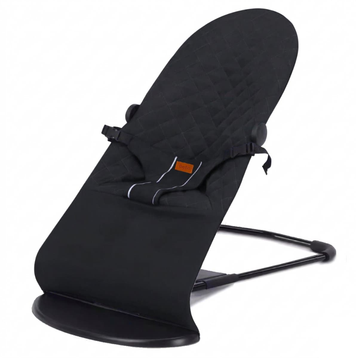 BayBoo Wipstoel Zwart - Baby Bouncer - Makkelijk Meenemen - Swing Stoel