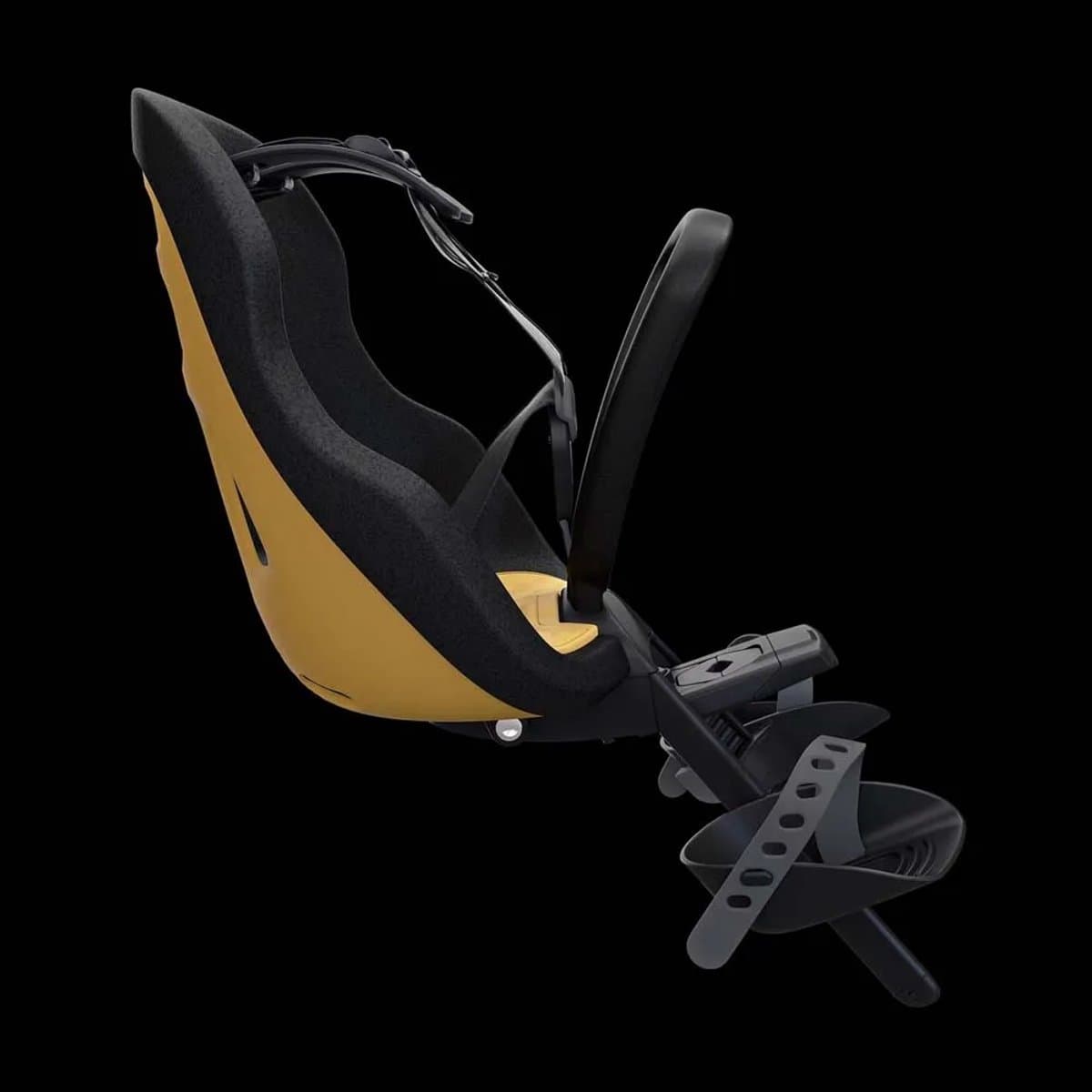 Thule Yepp Nexxt 2 mini - fietsstoeltje - voorzitje - Burnished Yellow thumbnail 5