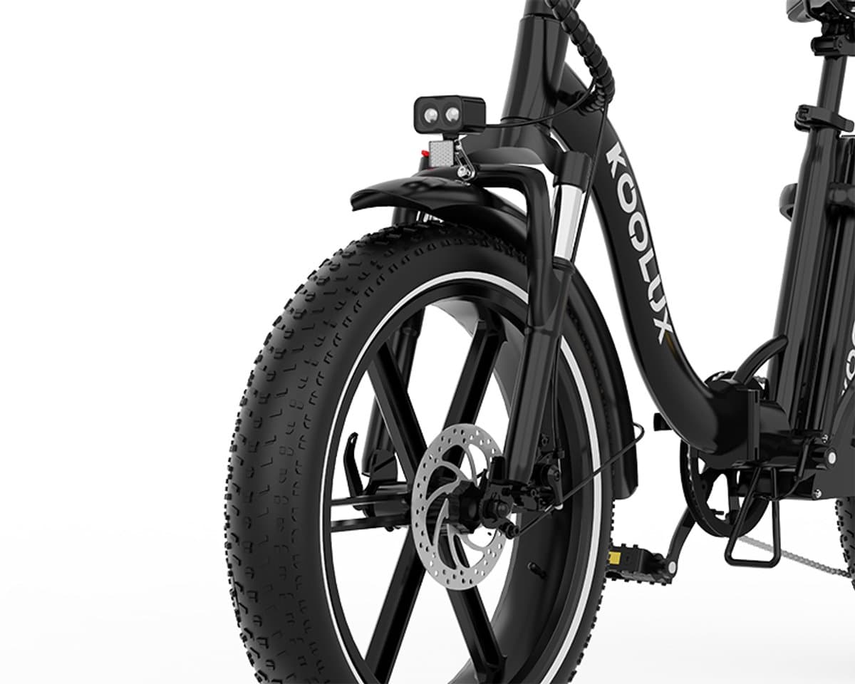 KOOLUX | X16 Elektrische Vouwfiets | E-Bike | 20 x 3.0 Inch Dikke Banden | 48V 15.6Ah Lithium Accu | 250 W Motor | Maximaal 25/u | Maximaal bereik 75km | 7-speed versnelling | LCD Scherm | Aluminium Frame | Zwart thumbnail 8