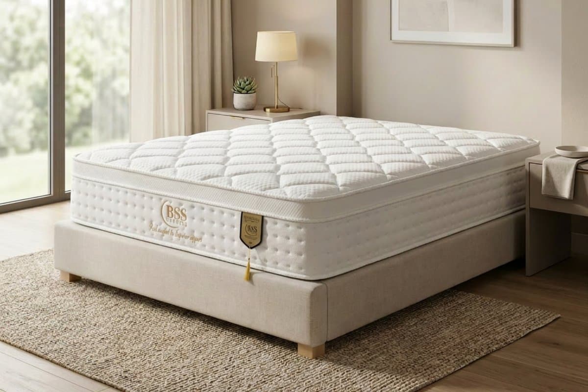 BSS Bedding Sydney - Pocketvering Matras 160x200 cm - H3 Medium - 30 cm Hoog - Inclusief Kussen - 7 Zones - Orthopedisch Matras - Rolmatras met Comfortschuim thumbnail 5