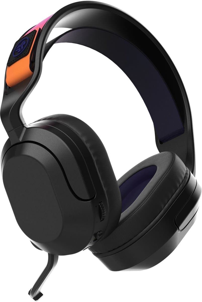 JLab Nightfall Draadloze Gaming Headset met Microfoon - Bluetooth - 70 Uur Afspeeltijd - Draadloze Koptelefoon - Headset PS5 - Koptelefoon met microfoon - Verwisselbare Hoofdband - Met USB Dongle thumbnail 7