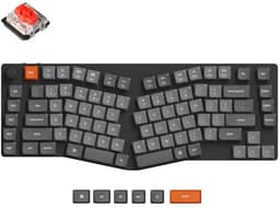 Productfoto van Keychron K15 Max Ergonomisch toetsenbord red switch