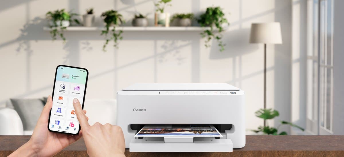 Canon PIXMA TS4150i - Compacte All-in-One Inkjetprinter Wi-Fi thumbnail 2