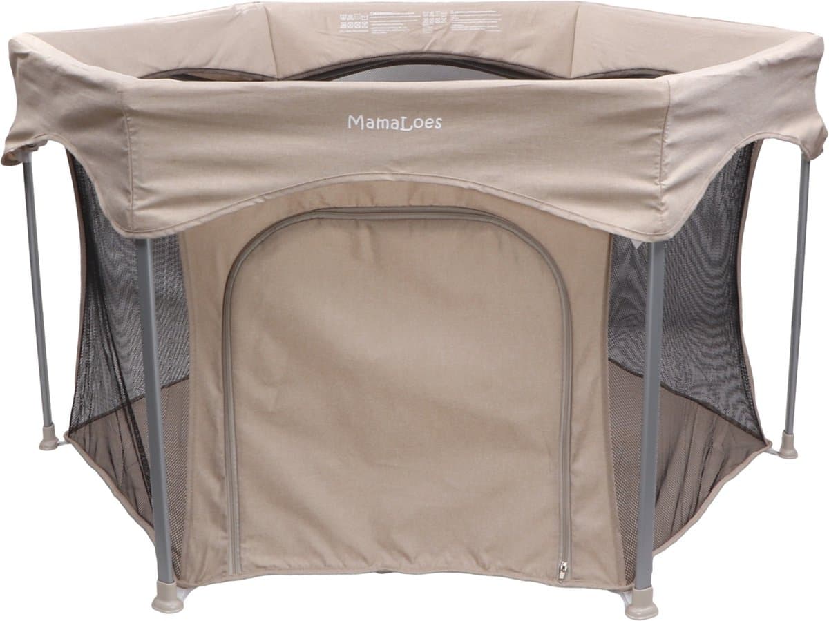 Mamaloes Boris Beige 6-Hoekige Inklapbare Baby Box ML040608 thumbnail 7