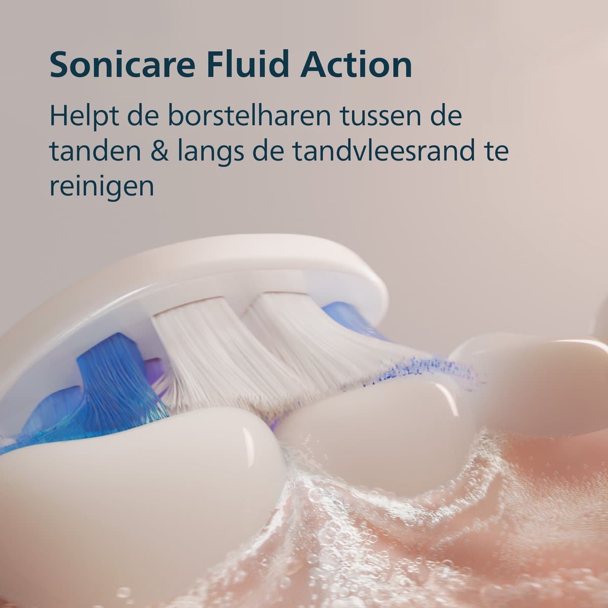 Philips Sonicare 6100 White HX7400/02 – Elektrische Tandenborstel met Reisetui - 2 Poetsstanden en Zichtbare Druksensor – Beste Getest bij Gevoelig Tandvlees en Gevoelige Tanden - Met 3 Sensitive Opzetborstels thumbnail 4