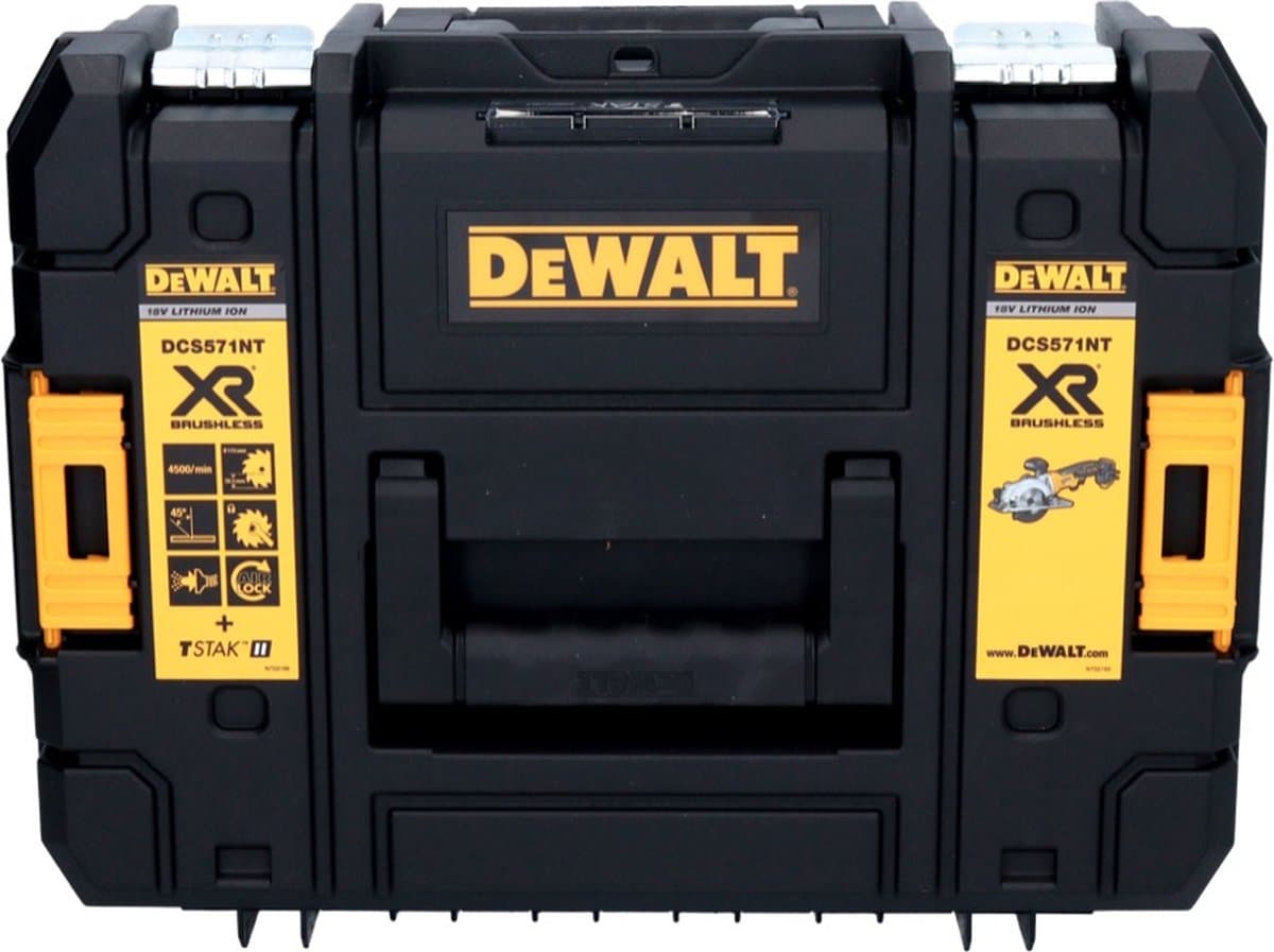 DeWALT DCS571NT: compacte 18V cirkelzaag 115mm body thumbnail 5