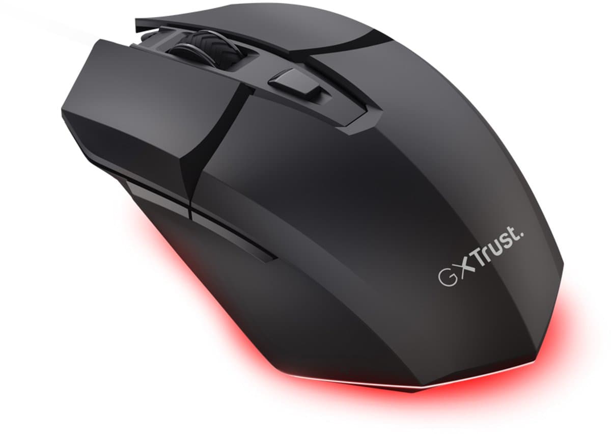 Trust GXT 122 Felox+ - Gaming Muis - Draadloos - 12.000 DPI - RGB Verlichting - Inclusief Griptape - Zwart thumbnail 8