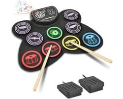 Roll-Up Drumpad 9-Pads Elektronisch