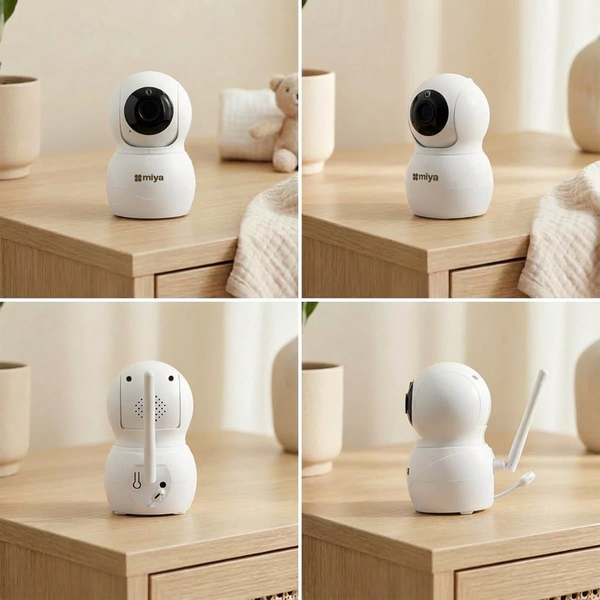 Miya M53 Babyfoon met camera - Op afstand bestuurbaar - 5 inch IPS scherm - Baby monitor thumbnail 8