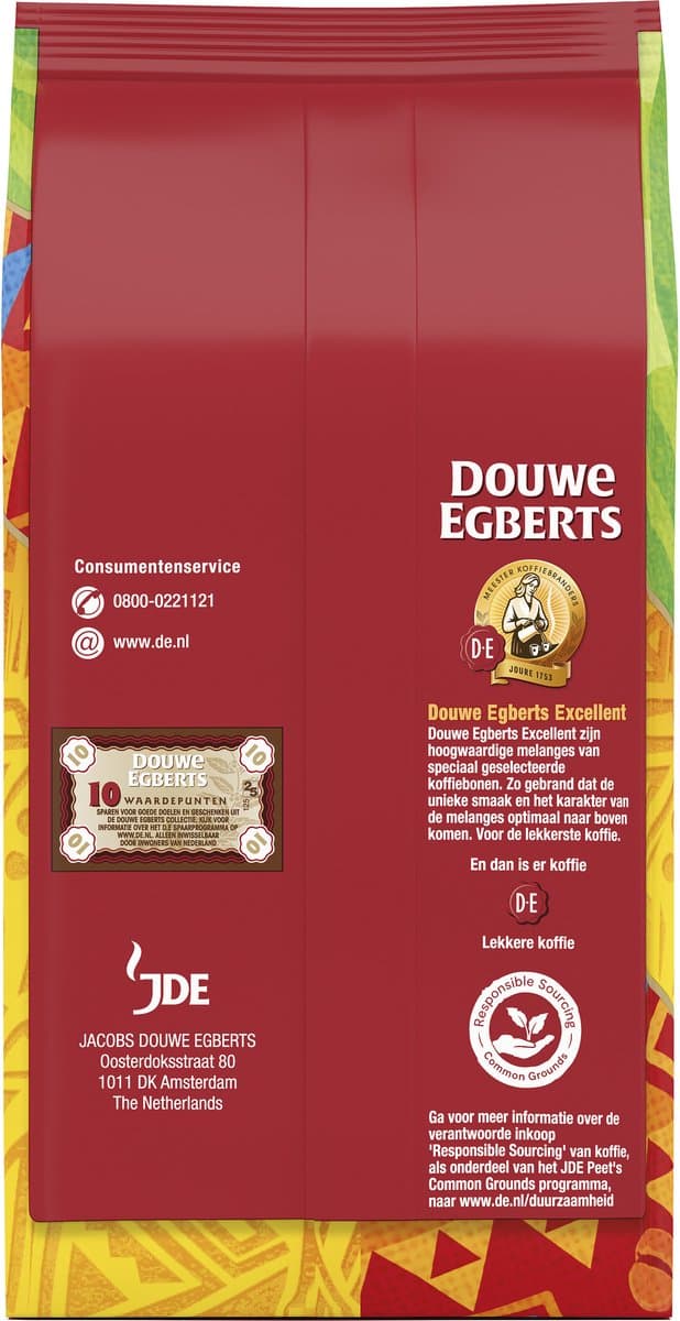 Douwe Egberts Excellent Brazil & Colombia Filterkoffie - 4 x 250 gram thumbnail 3