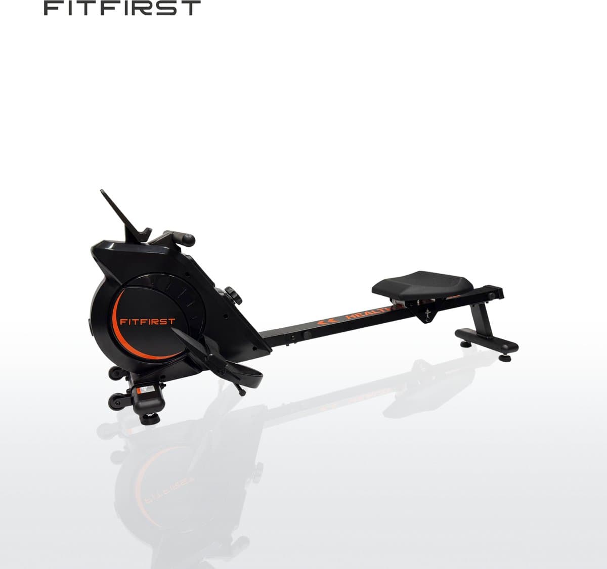 FitFirst Roeitrainer met Magnetische Weerstand | 16 Weerstanden | Makkelijk Verplaatsbaar Met Transportwielen | Fluisterstil Ontwerp | Roeimachine Magnetisch | Roeiapparaat Voor Thuis
