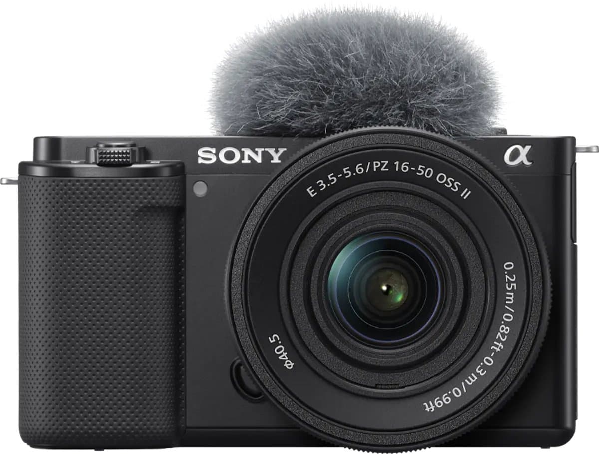 Sony ZV-E10 + 16-50mm lens - APS-C Systeemcamera - Vlogcamera - afbeelding 1