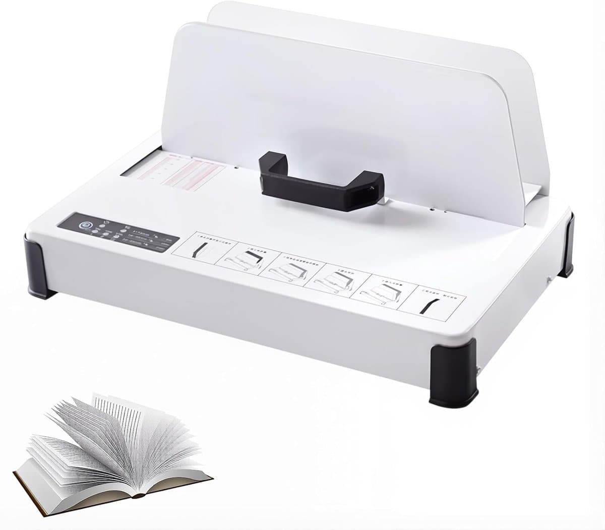 Thermische Inbindmachine - Boekbinder Apparaat - Professioneel Bindwerk - Snelle Opwarming - 50mm Dikte