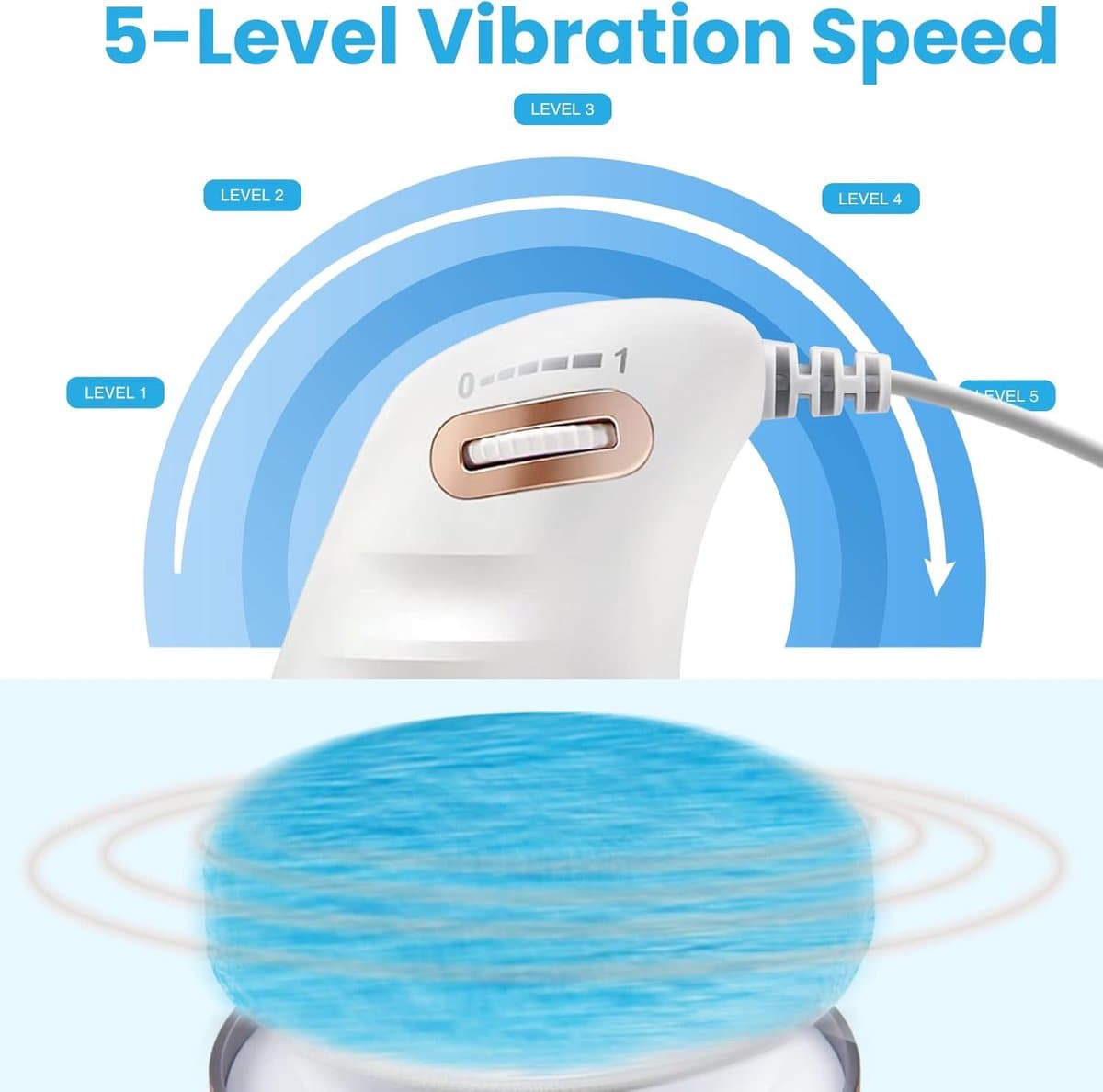 Cellulite Massage Apparaat - Elektrische Body Massager - Afslank Massageapparaat - Handheld Massage Tool - Lichaamsmassage voor Buik Billen Benen Armen - Huidverzorging thumbnail 6